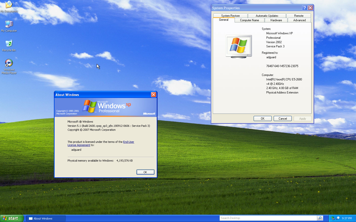 adguard windows xp